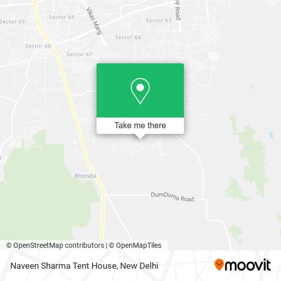 Naveen Sharma Tent House map