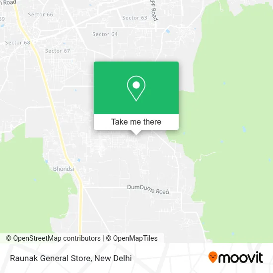 Raunak General Store map