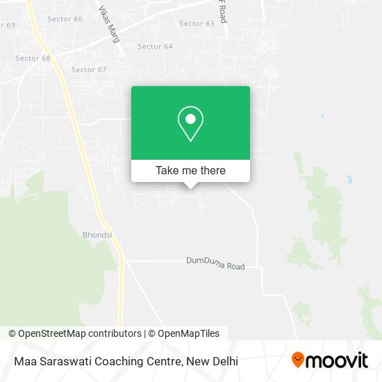 Maa Saraswati Coaching Centre map