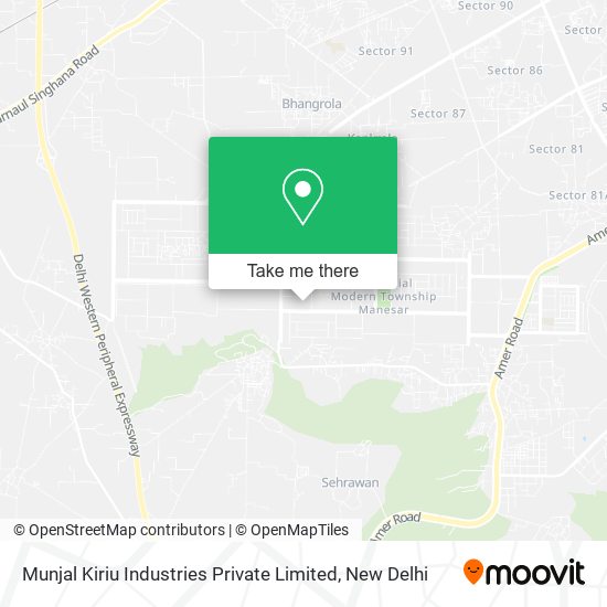 Munjal Kiriu Industries Private Limited map