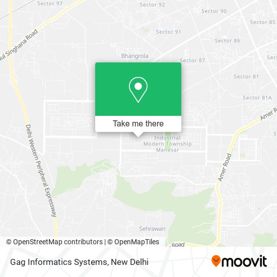 Gag Informatics Systems map