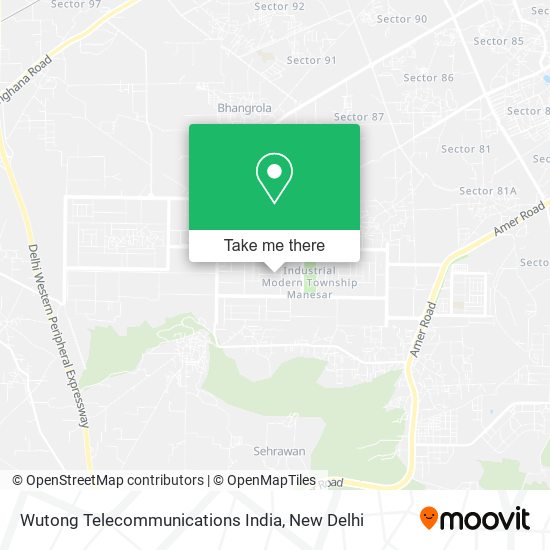 Wutong Telecommunications India map