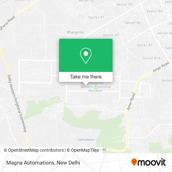 Magna Automations map