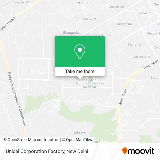 Unicel Corporation Factory map