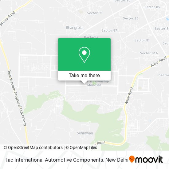 Iac International Automotive Components map