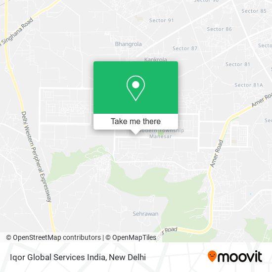 Iqor Global Services India map