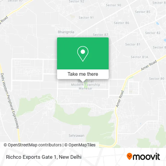Richco Exports Gate 1 map