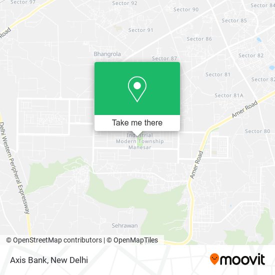 Axis Bank map