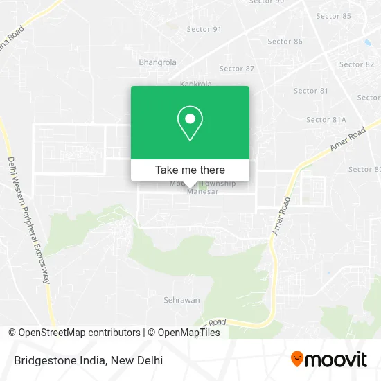 Brigestone India map