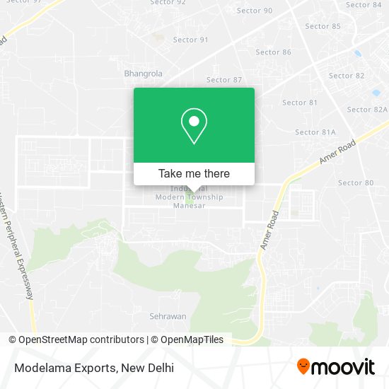 Modelama Exports map