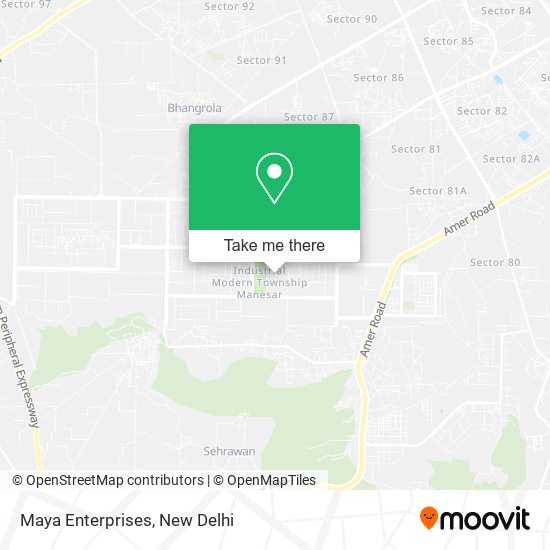 Maya Enterprises map