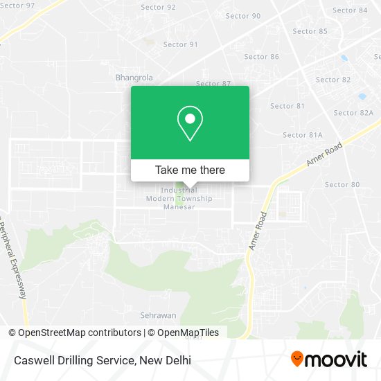 Caswell Drilling Service map