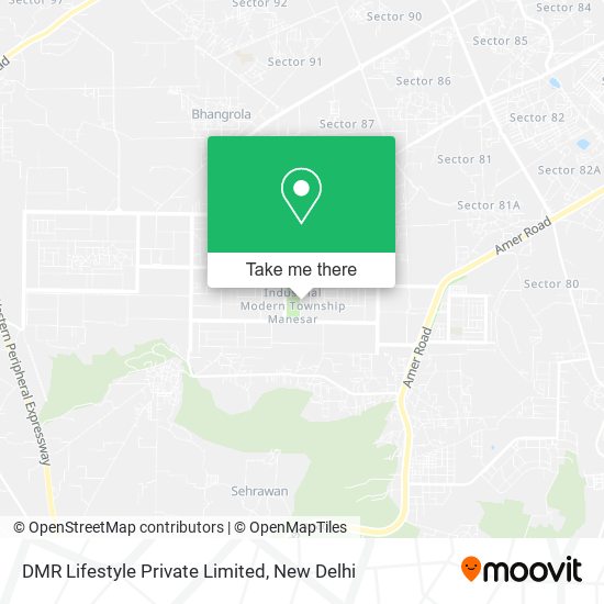DMR Lifestyle Private Limited map