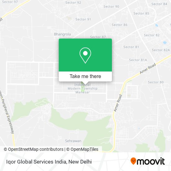 Iqor Global Services India map