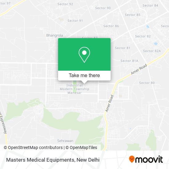 Masters Medical Equipments map