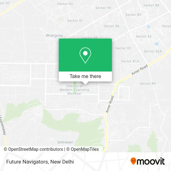 Future Navigators map