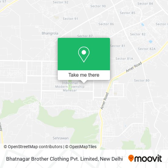 Bhatnagar Brother Clothing Pvt. Limited map