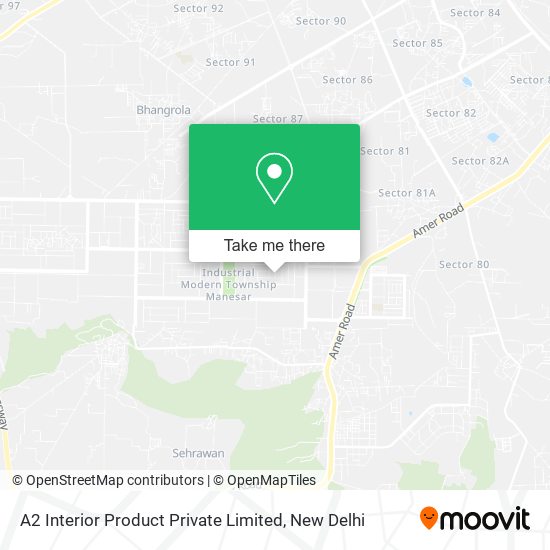 A2 Interior Product Private Limited map
