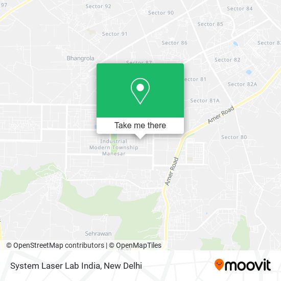 System Laser Lab India map