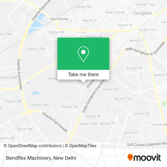 Bendflex Machinery map