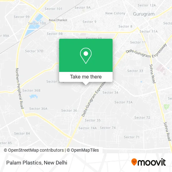 Palam Plastics map