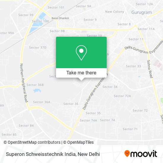 Superon Schweisstechnik India map
