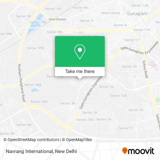 Navrang International map