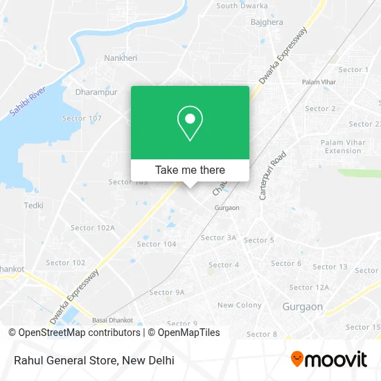 Rahul General Store map