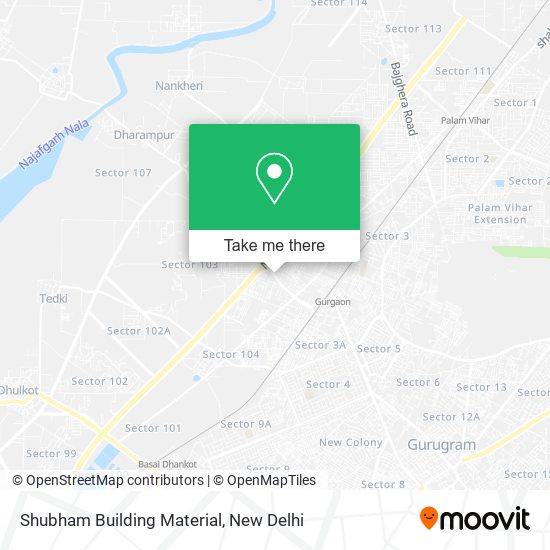 Shubham Building Material map