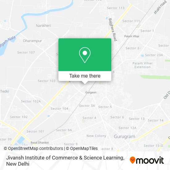 Jivansh Institute of Commerce & Science Learning map