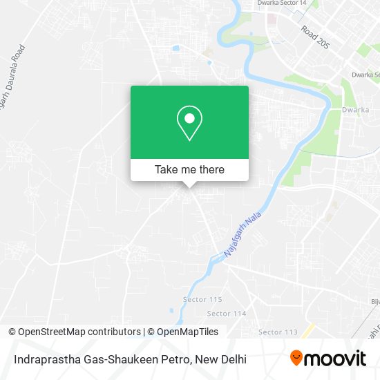 Indraprastha Gas-Shaukeen Petro map