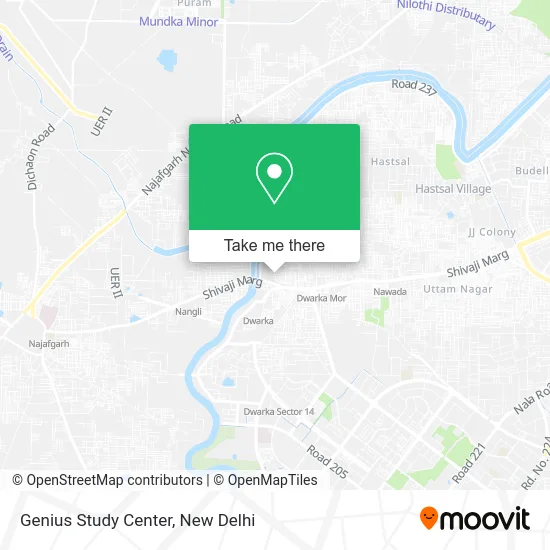 Genius Study Center map