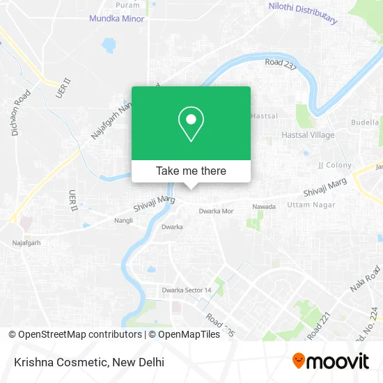 Krishna Cosmetic map