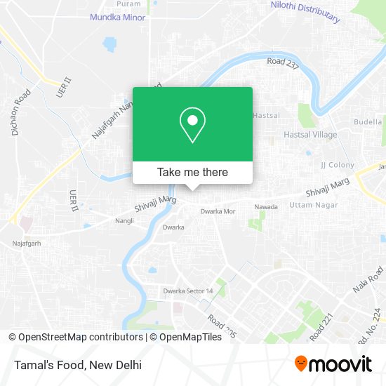 Tamal's Food map