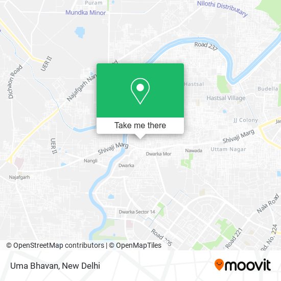 Uma Bhavan map