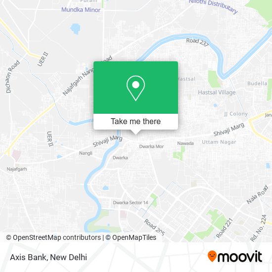 Axis Bank map