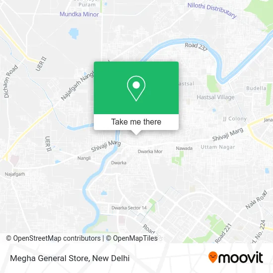 Megha General Store map