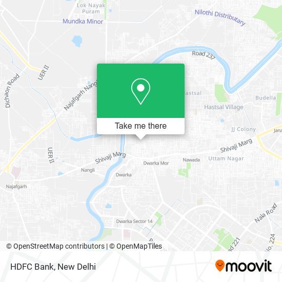 HDFC Bank map