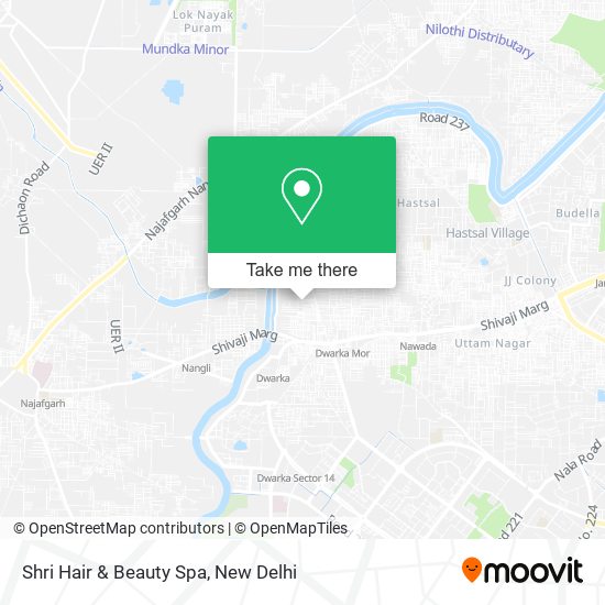 Shri Hair & Beauty Spa map