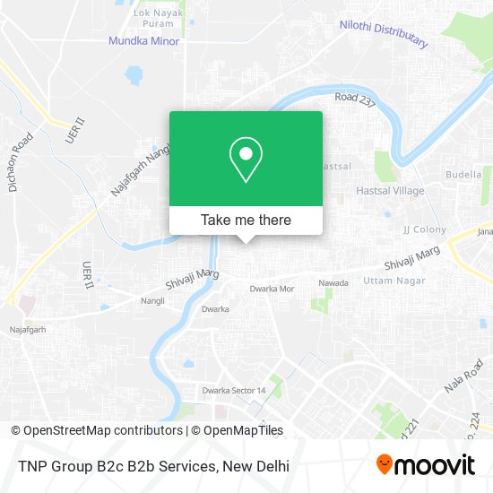 TNP Group B2c B2b Services map