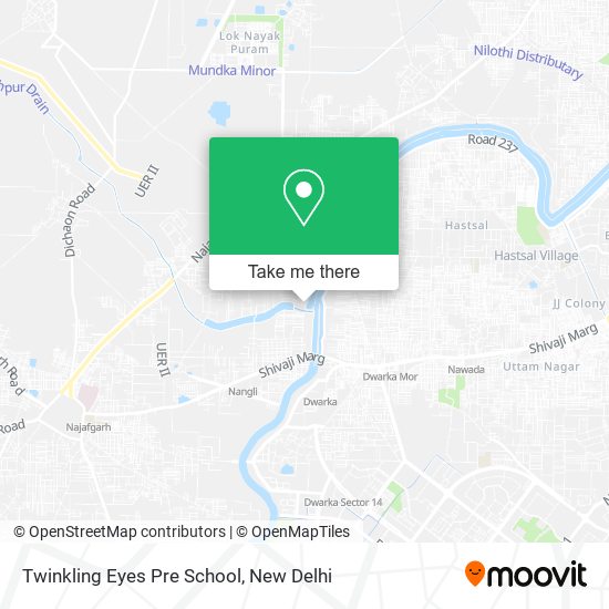 Twinkling Eyes Pre School map