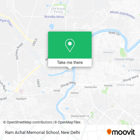 Ram Achal Memorial School map