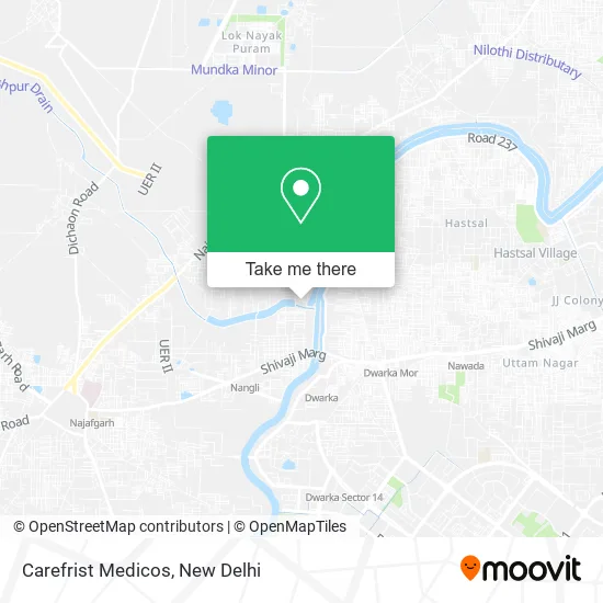 Carefrist Medicos map