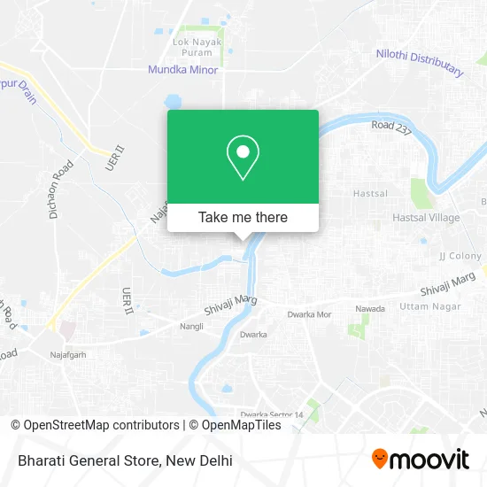 Bharati General Store map