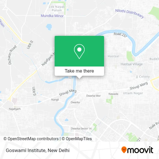 Goswami Institute map