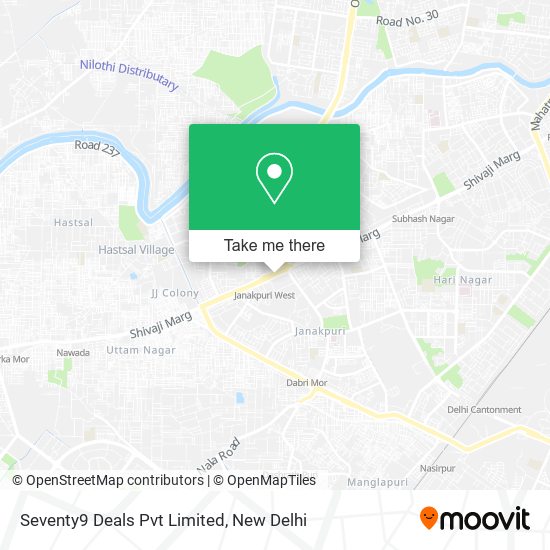 Seventy9 Deals Pvt Limited map