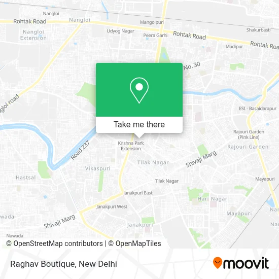 Raghav Boutique map