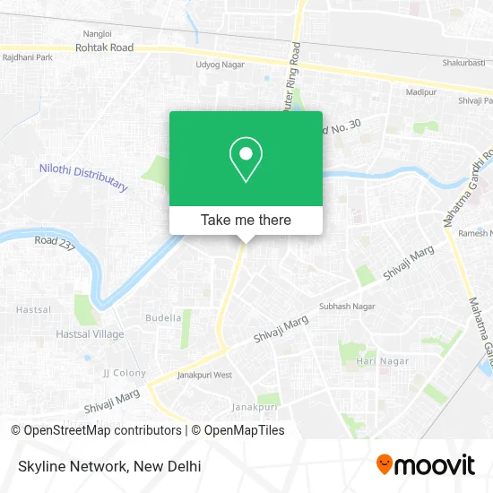 Skyline Network map