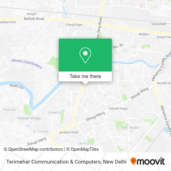 Terimehar Communication & Computers map