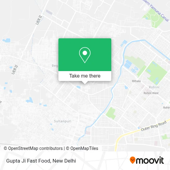 Gupta Ji Fast Food map
